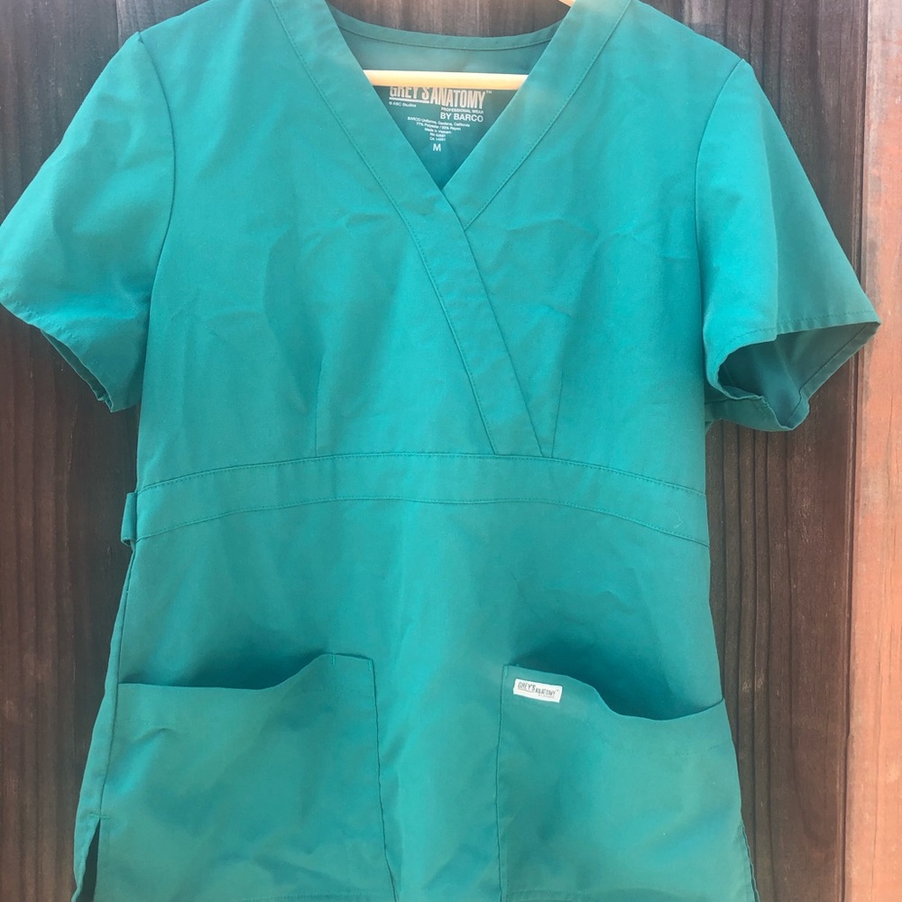 Greys Anatomy Scrub Top